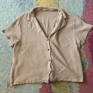 Altar’d State Button Up Tee